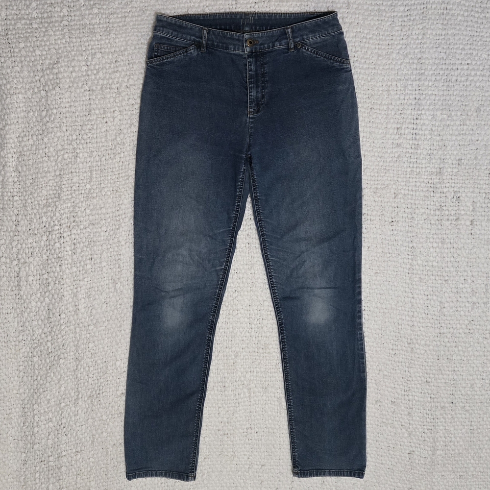 J. JILL Tried and True Fit Slim Leg Classic Blue Jeans Size 8